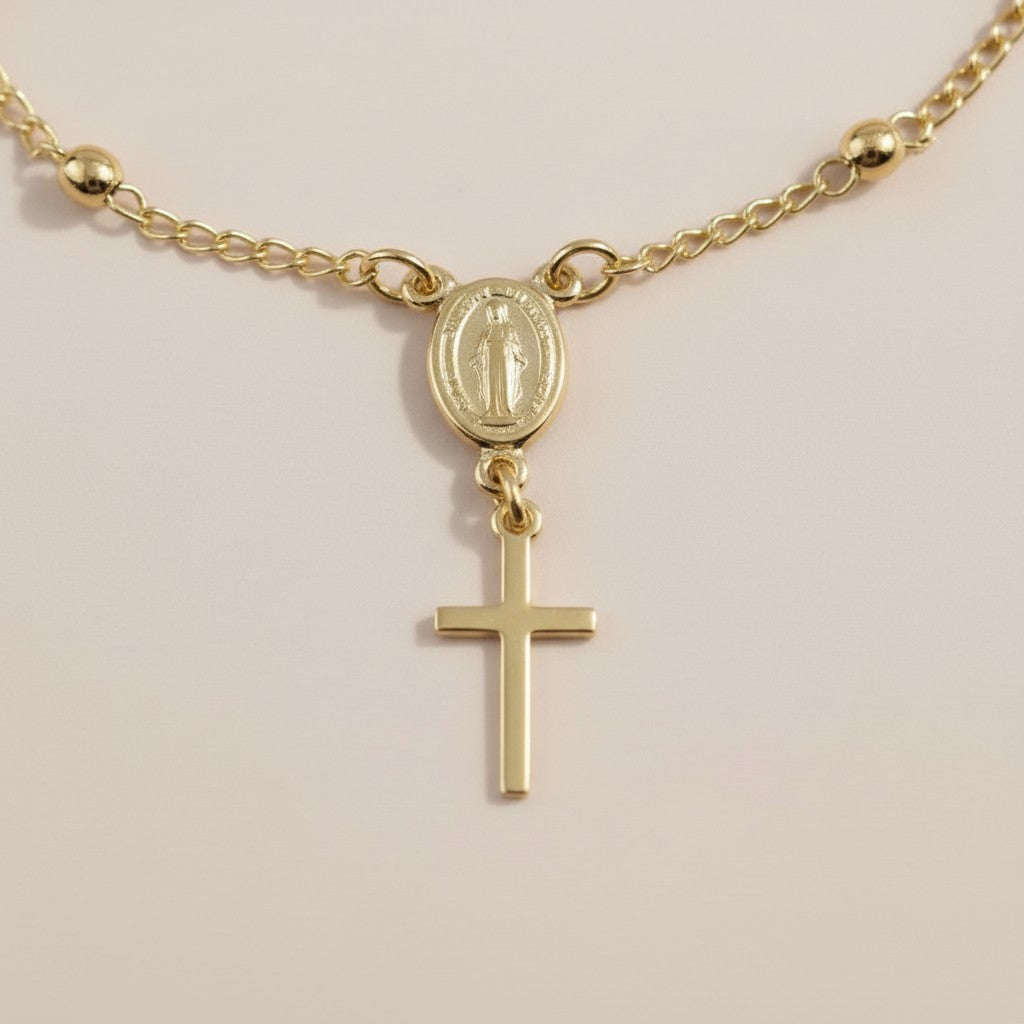 Rosary Bracelet - Delicate Catholic Jewelry for Women