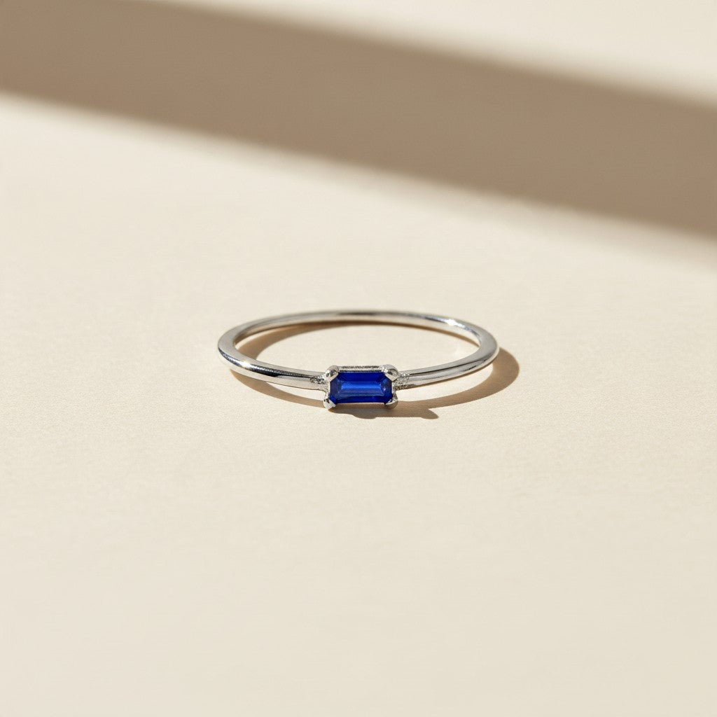 🌈 .925 Silver Filled Birthstone Ring — Your Month on Your Finger. Every Day.