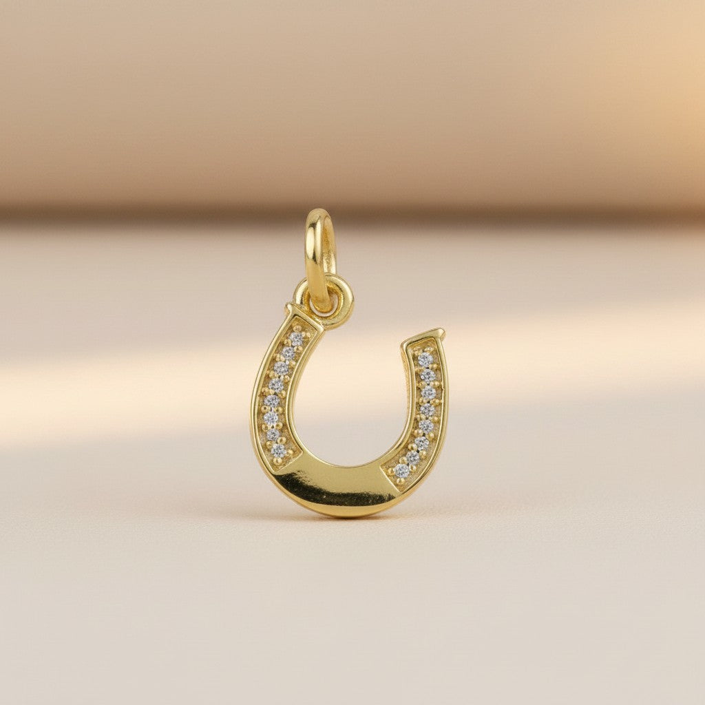 18k Gold Filled Horseshoe Charm — Carry Your Luck in Gold, Every Single Day