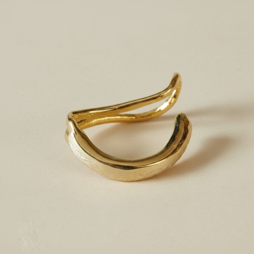 Delicate Gold Ear Cuff for Women - No Piercing Earring | Minimalist Jewelry