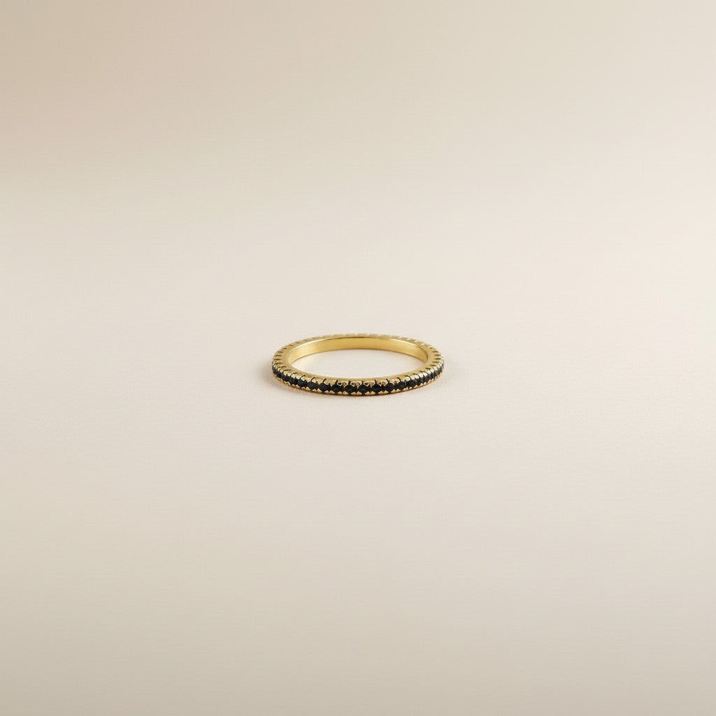 Eternity Ring for Women - Micro CZ Diamond Wedding Band