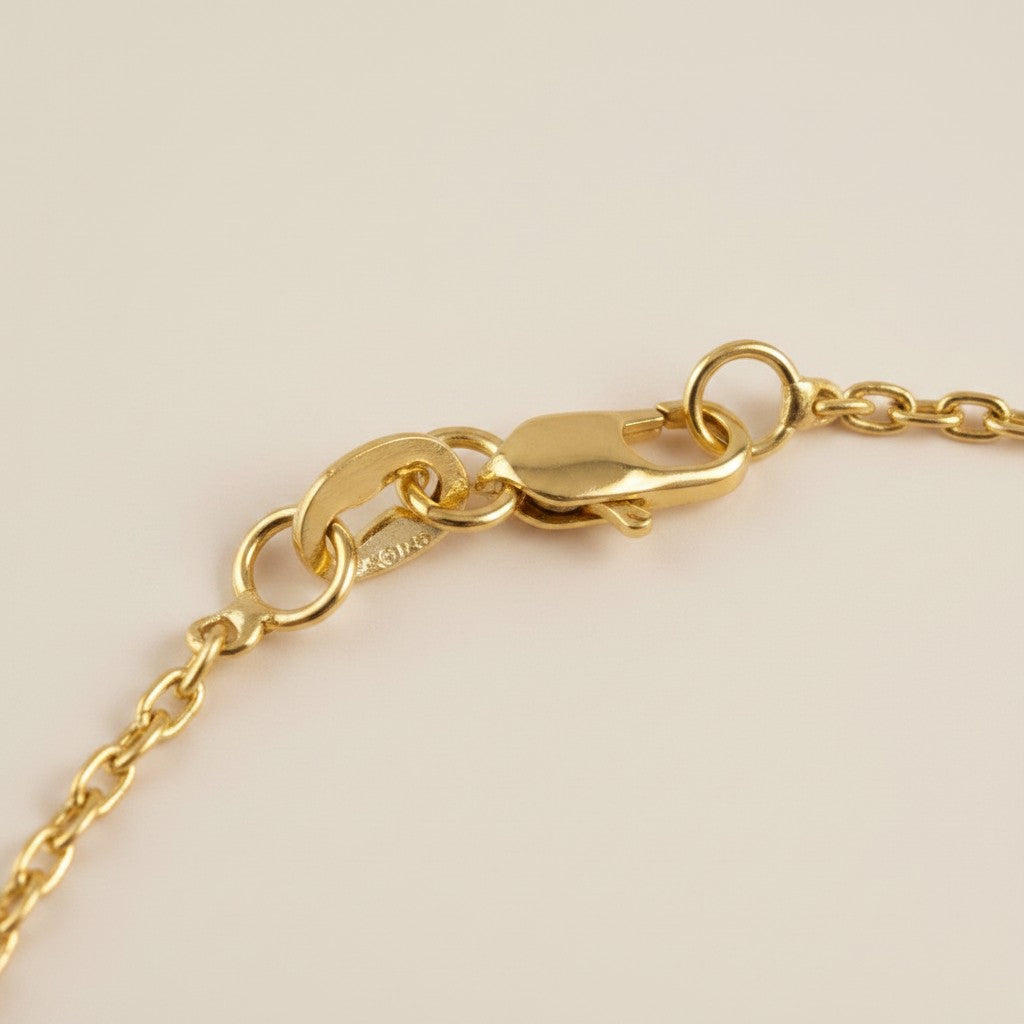 ⚓ 18k Gold Filled Anchor Chain Bracelet — The One You Never Take Off