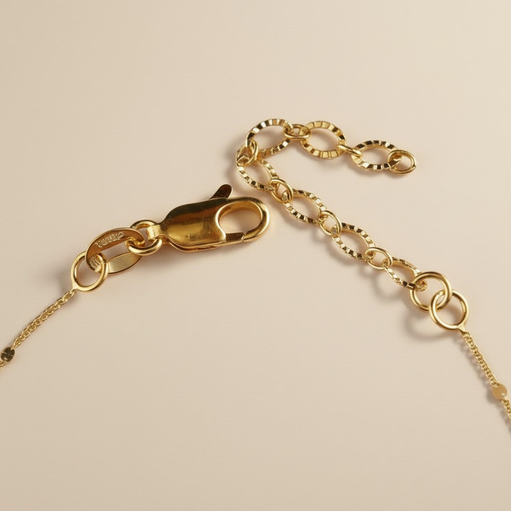 Dainty Curb Bracelet | 1mm Spaced Beaded Chain | Delicate Layering Bracelet | Minimalist Gold Bracelet