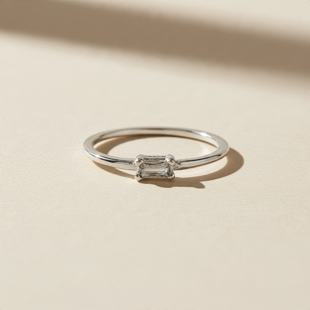 🌈 .925 Silver Filled Birthstone Ring — Your Month on Your Finger. Every Day.