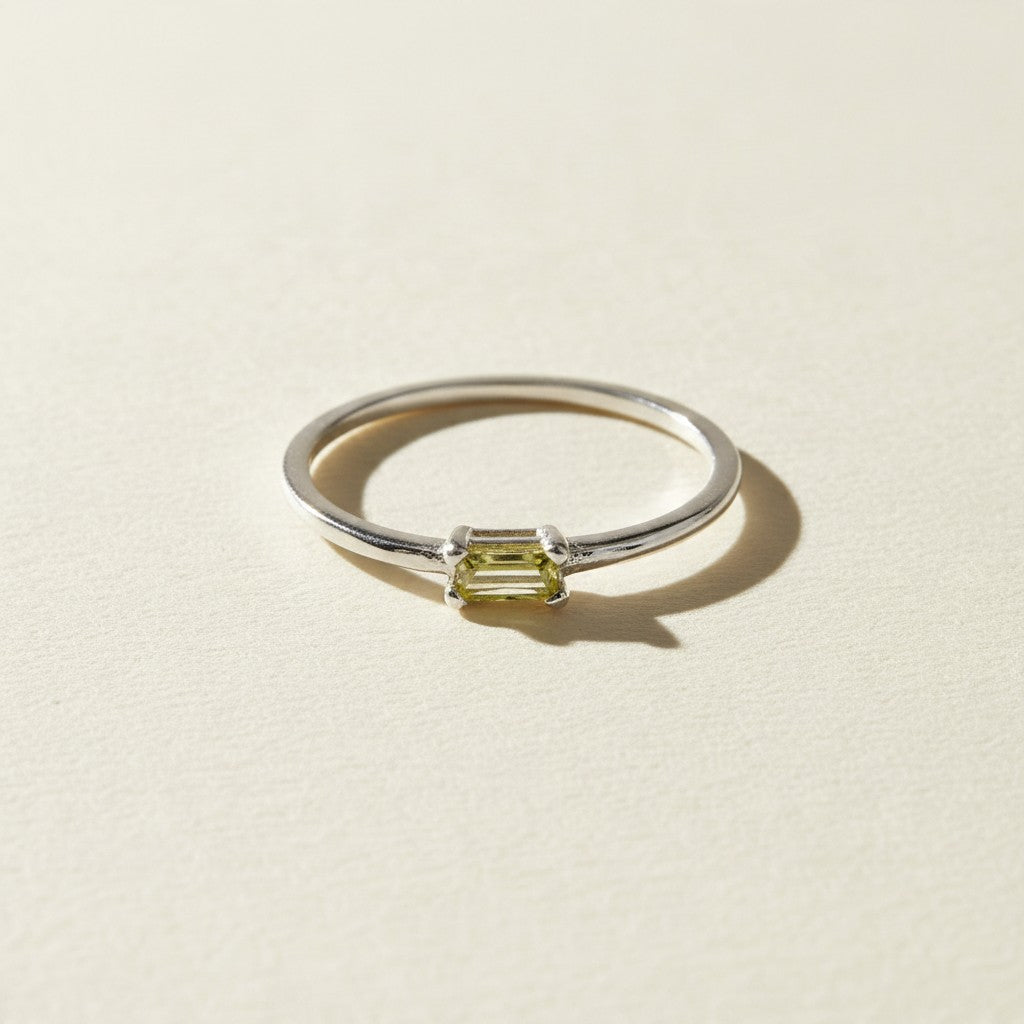 🌈 .925 Silver Filled Birthstone Ring — Your Month on Your Finger. Every Day.