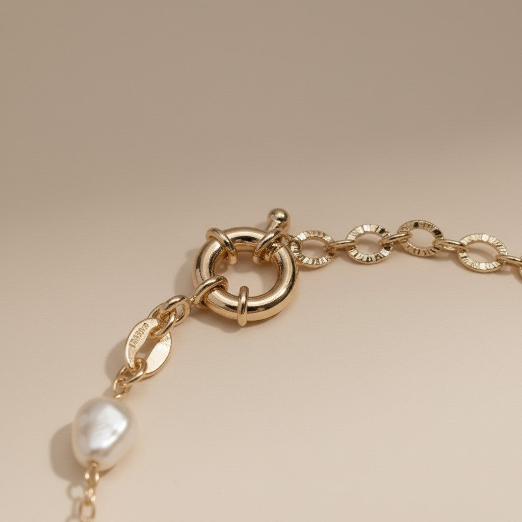Baroque Pearl Bracelet - Timeless Elegance with a Modern Twist