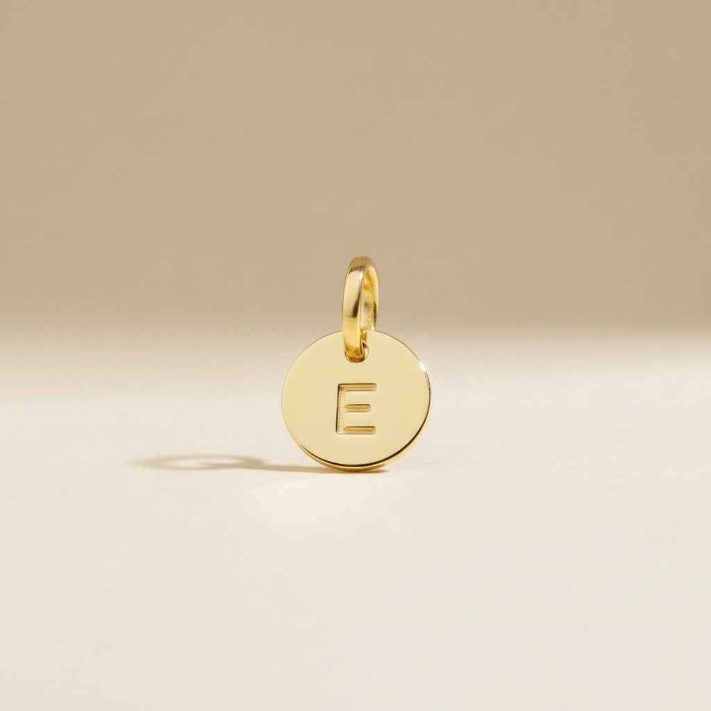 Tiny Initial Letter Charms - 6mm Personalized Jewelry Charms for Necklaces & Bracelets