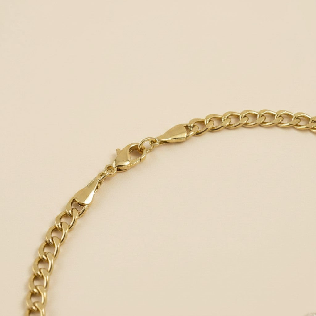 18k Gold Filled Cowrie Shell CZ Choker Necklace | Coastal Chic Meets Modern Glamour