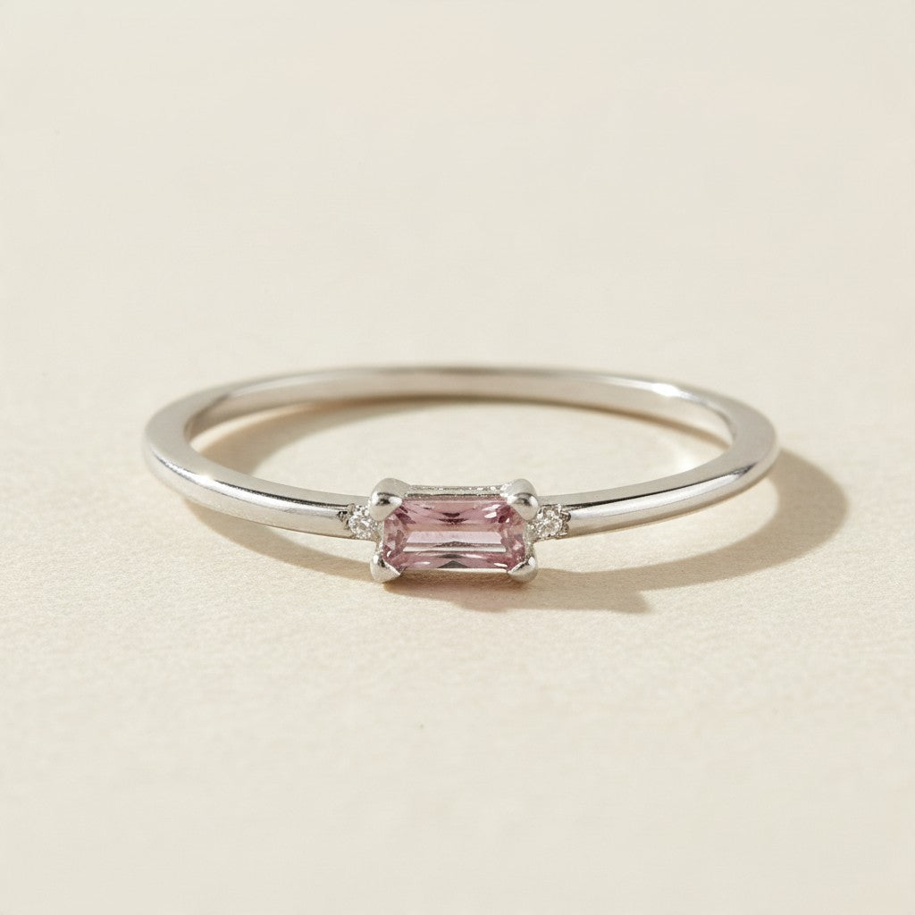 🌈 .925 Silver Filled Birthstone Ring — Your Month on Your Finger. Every Day.