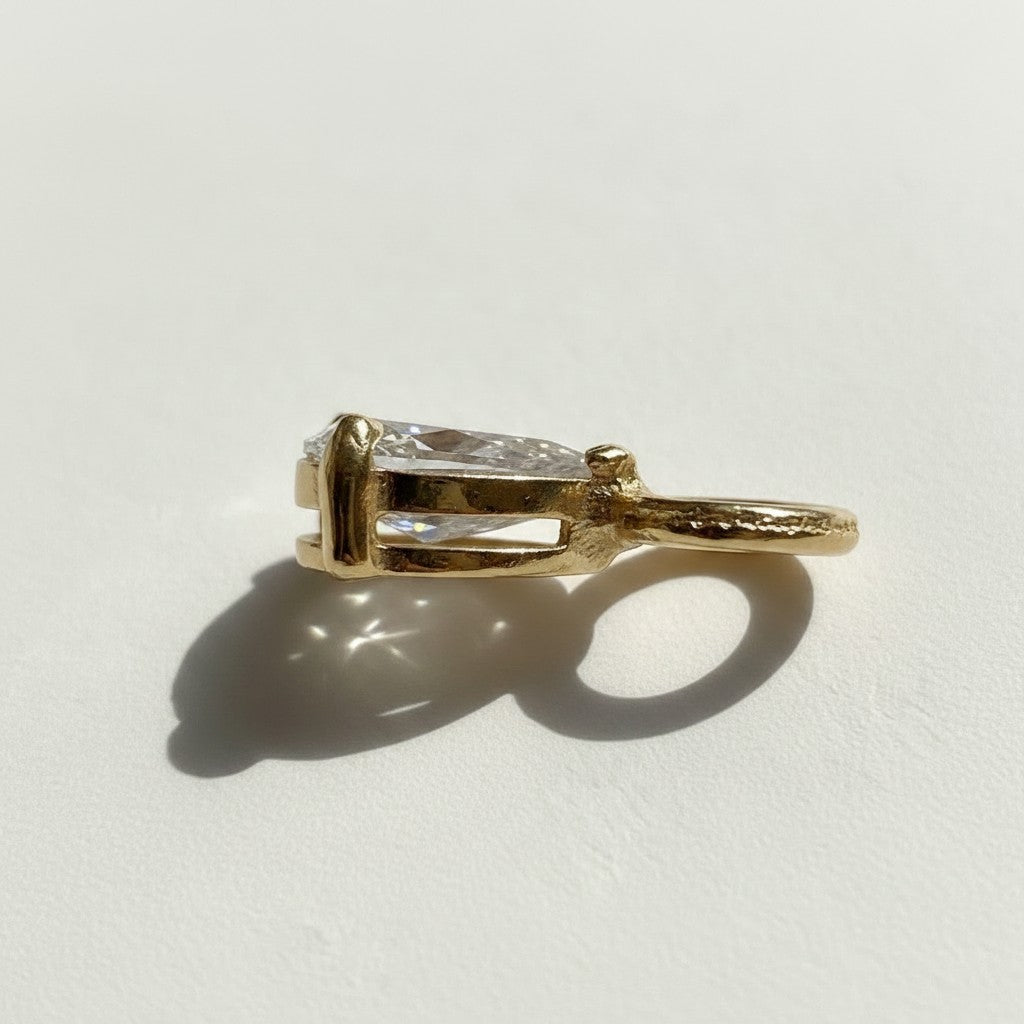 18k Gold Filled Mini Drop Earring Charm | Subtle Sophistication for Your Hoop
