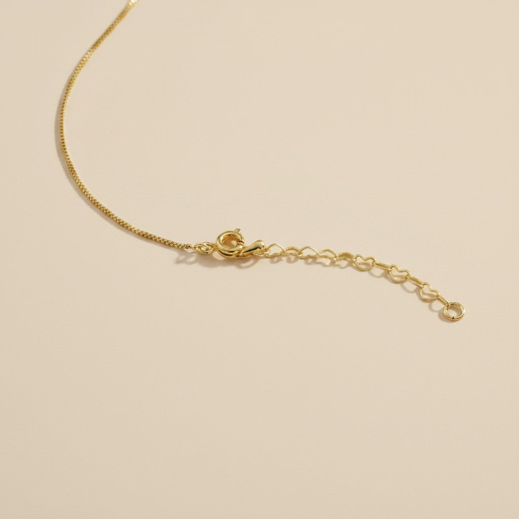 18k Gold Filled Love Necklace
