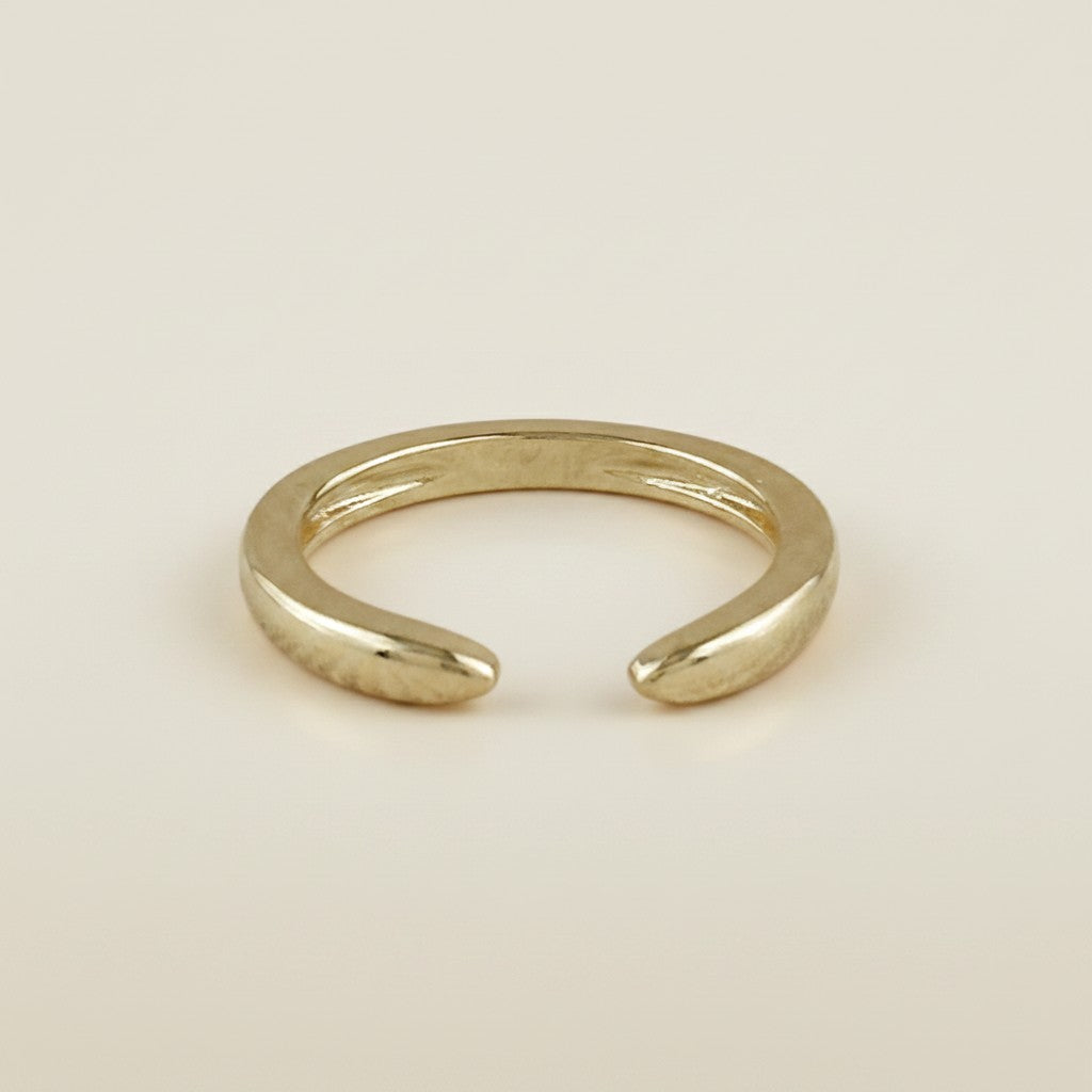18k Gold Filled Open Top Stackable Ring