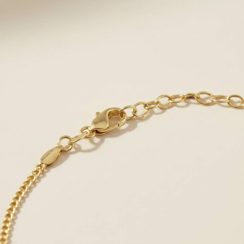 ✨ 18k Gold Filled Cuban Chain Anklet — The Classic Link. At the Ankle. Made for Every Step.