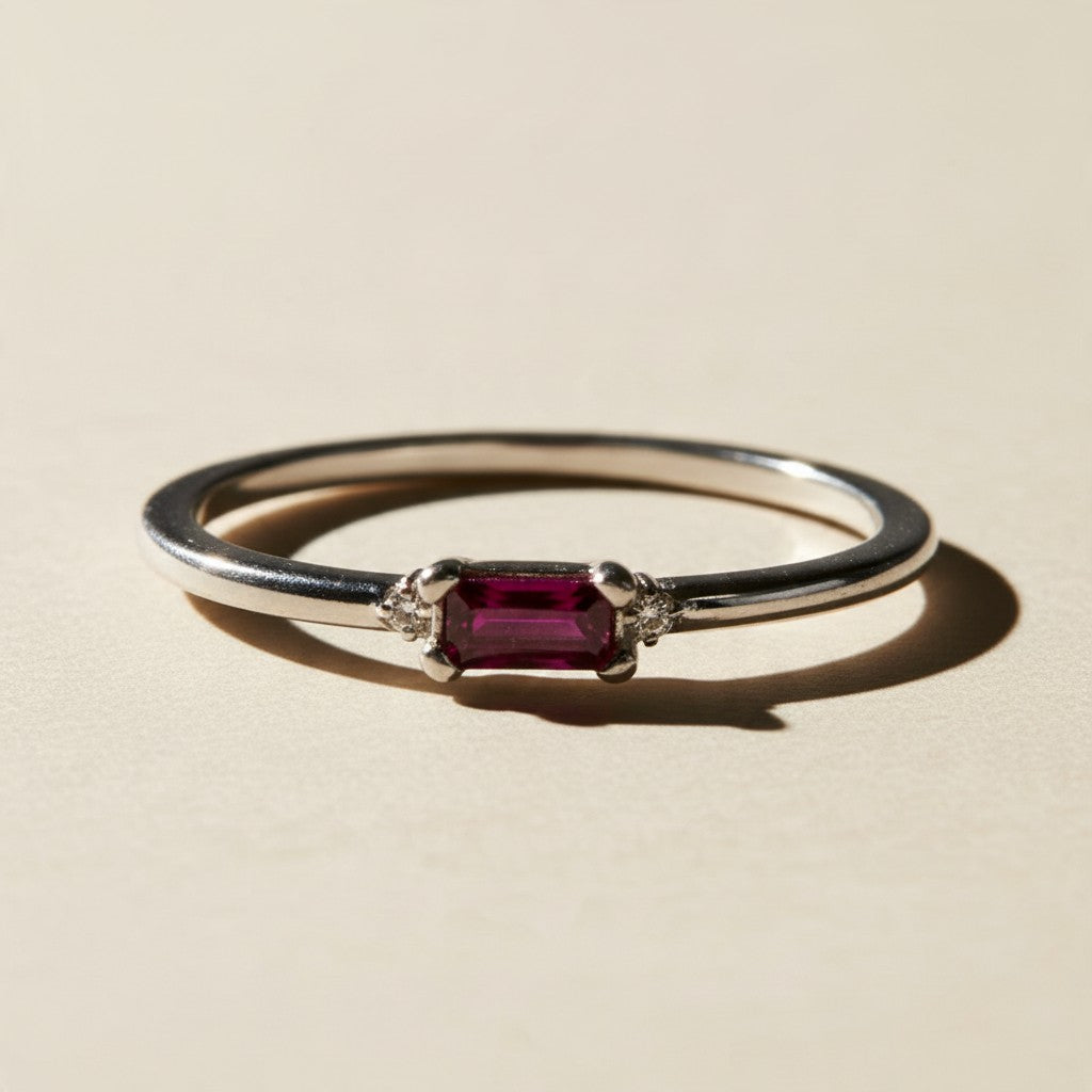🌈 .925 Silver Filled Birthstone Ring — Your Month on Your Finger. Every Day.