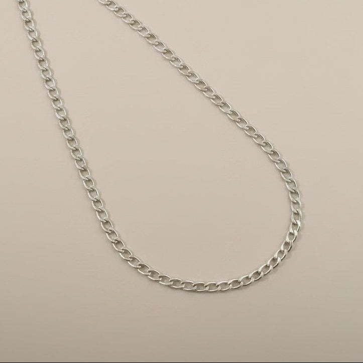 Sterling Silver Curb Chain 6.2mm