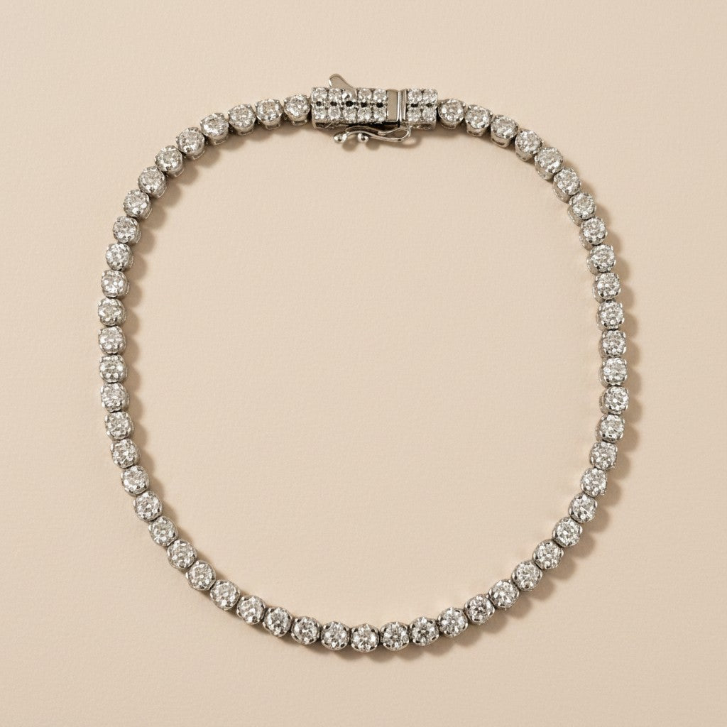 💎 .925 Sterling Silver Moissanite Tennis Bracelet — GRA Certified. Diamond-Like Brilliance. Lifetime Quality.