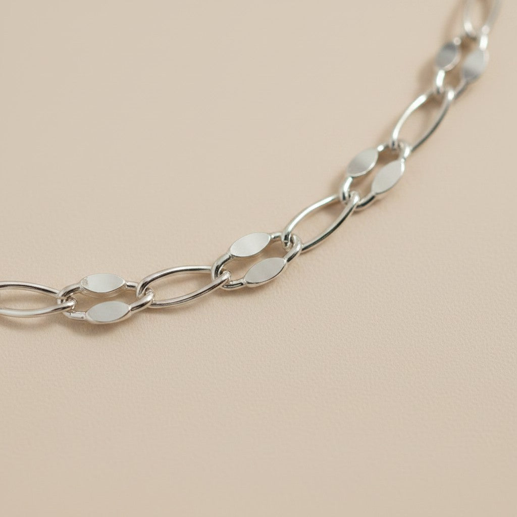 Sterling Silver 5.0mm Mirror Chain — Not Just Shine. Reflection. Pure and Absolute.
