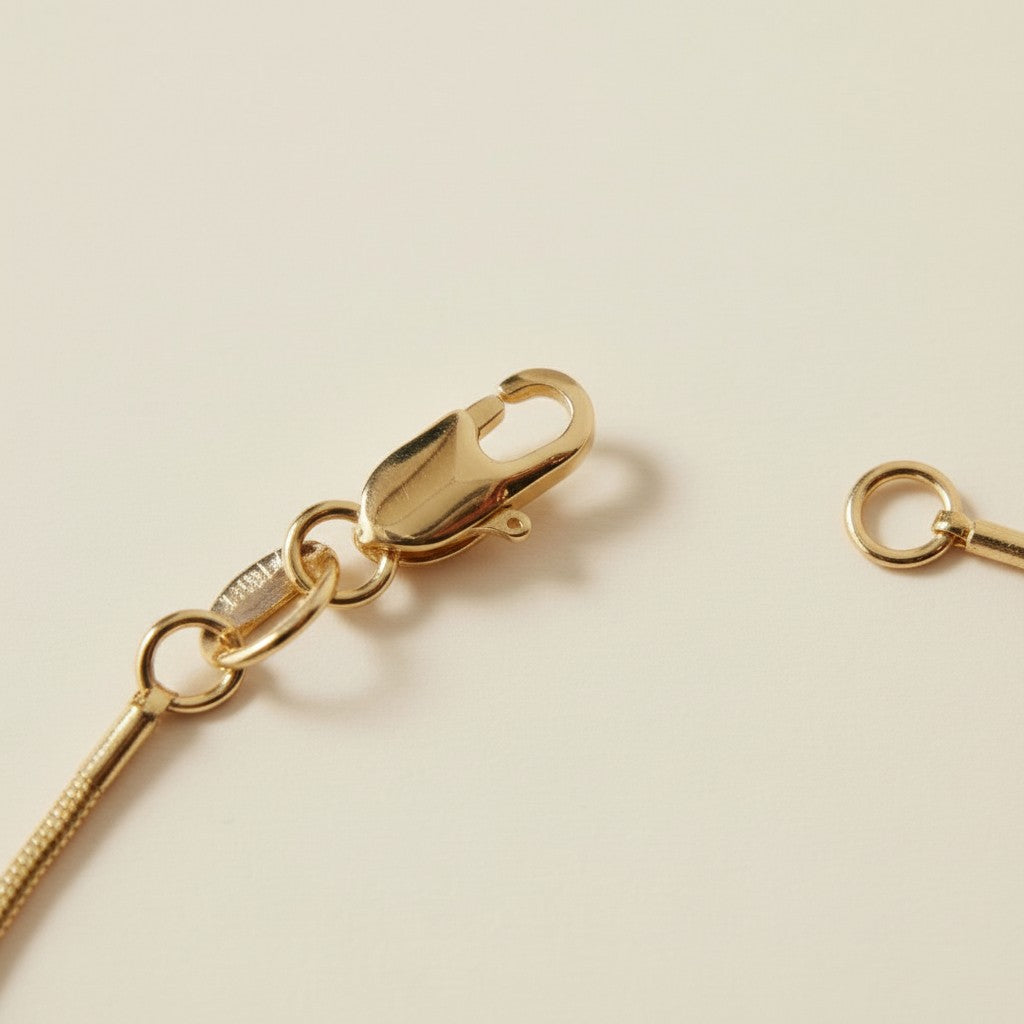 Simple Gold Chain Bracelet - Water-Resistant Hypoallergenic Jewelry