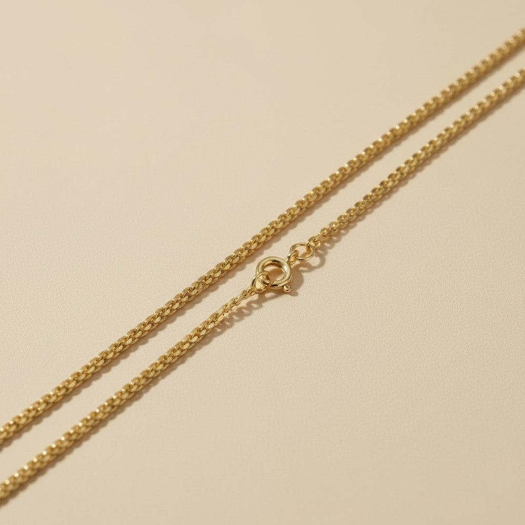18k Gold Filled Cuban Chain Necklace | Fine Quality Essential