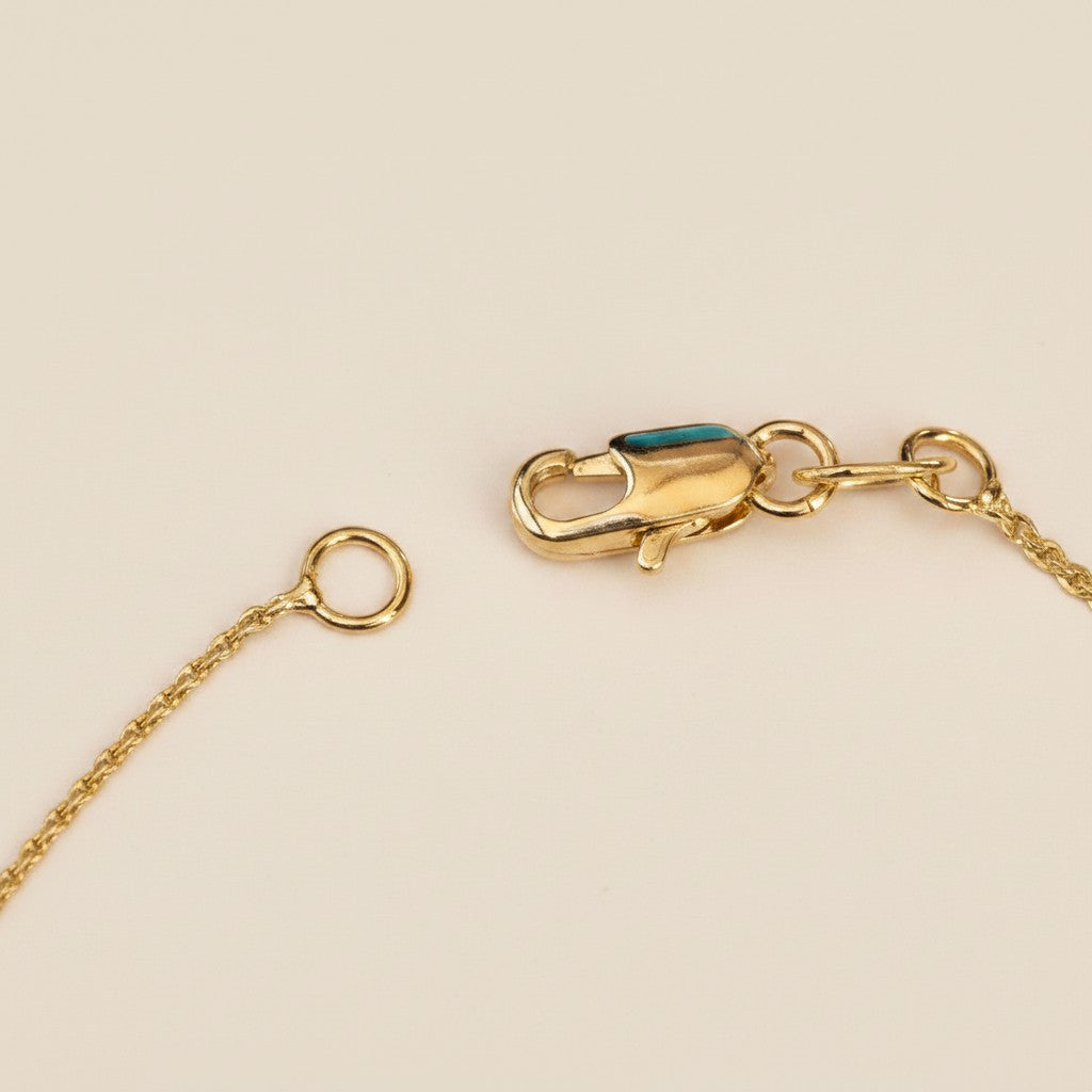 18k Gold Filled Thin Chain Bracelet | Imperceptibly Yours