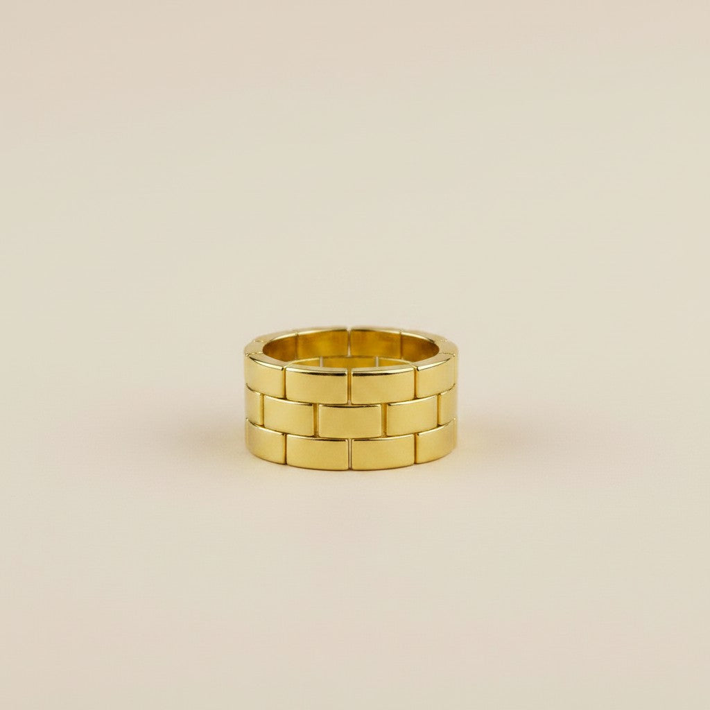 18k Gold Filled Watch Band Ring — Where Fine Watchmaking Meets the Hand That Wears It