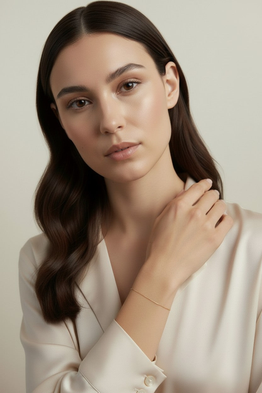 Delicate Box Chain Bracelet - Minimalist Everyday Jewelry for Women