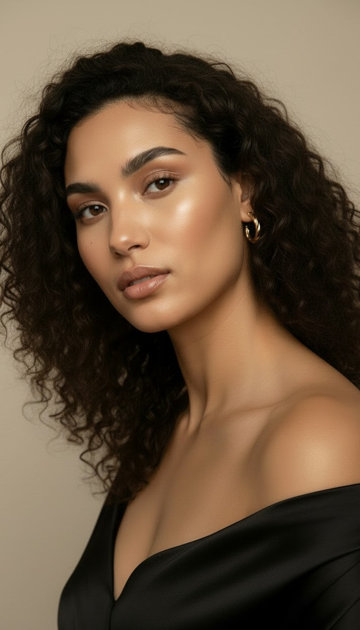 ✨ 18k Gold Filled Large Twisted Tube C-Hoop Earrings — Italian Craft. Bigger. Bolder. Just as Beautiful.