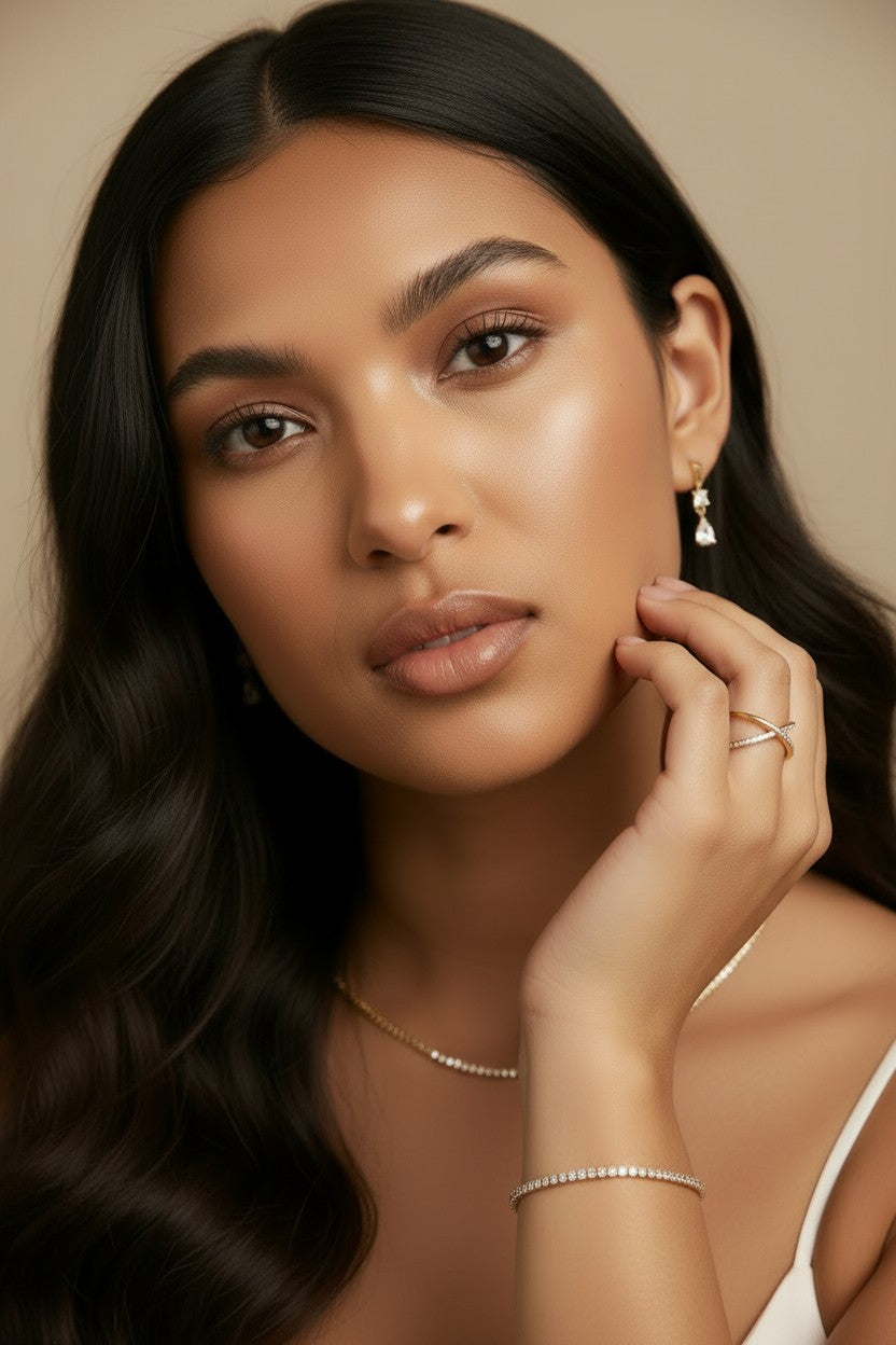 ✨ 18k Gold Filled Princess; Pear Cut CZ Drop Earrings — Two Cuts. One Drop. All the Glamour.