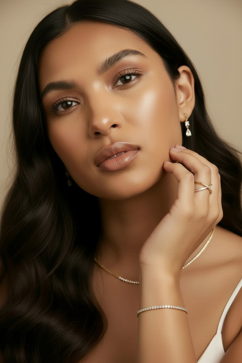 ✨ 18k Gold Filled Princess; Pear Cut CZ Drop Earrings — Two Cuts. One Drop. All the Glamour.