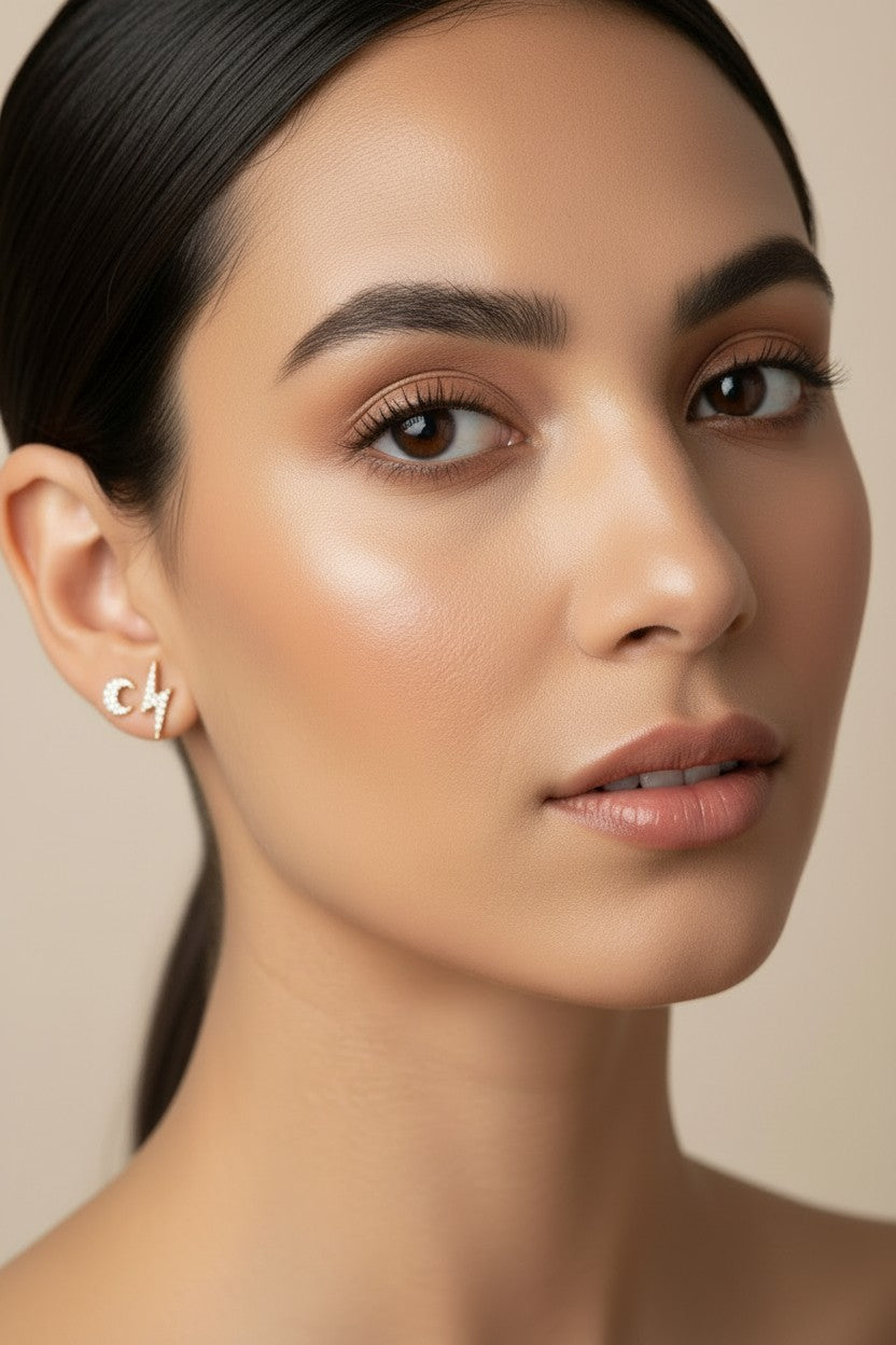 Mini Lightning Bolt Stackable Earrings