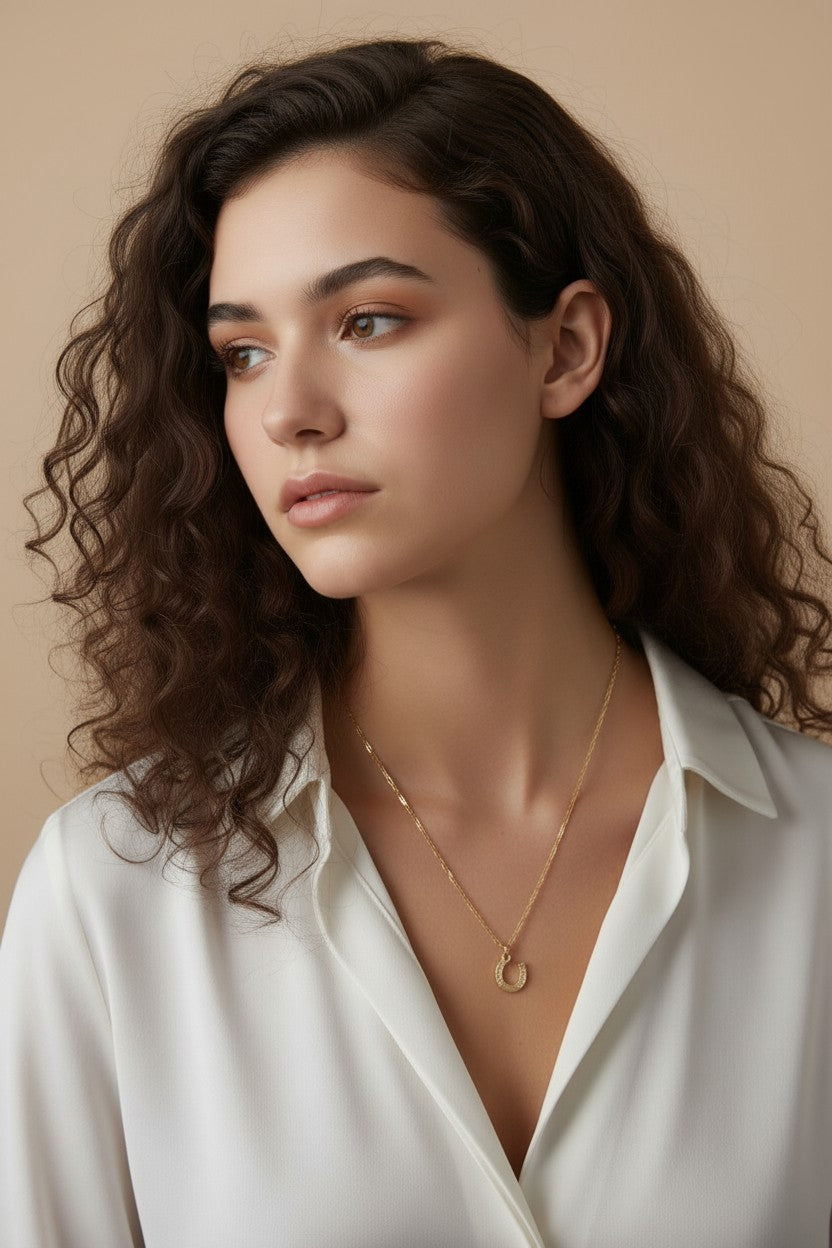 18k Gold Filled Horseshoe Charm — Carry Your Luck in Gold, Every Single Day