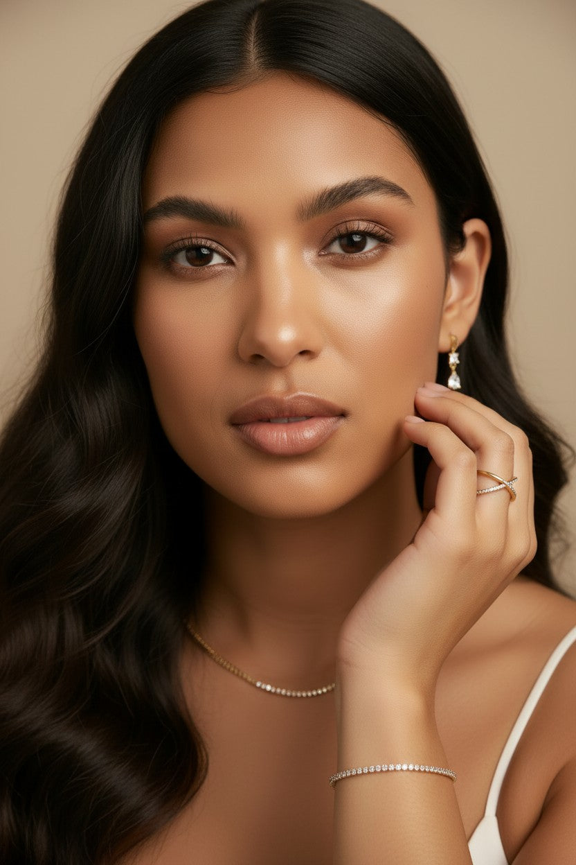 ✨ 18k Gold Filled Princess; Pear Cut CZ Drop Earrings — Two Cuts. One Drop. All the Glamour.