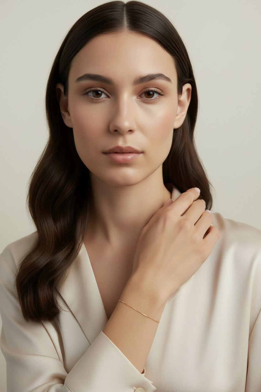 Delicate Box Chain Bracelet - Minimalist Everyday Jewelry for Women