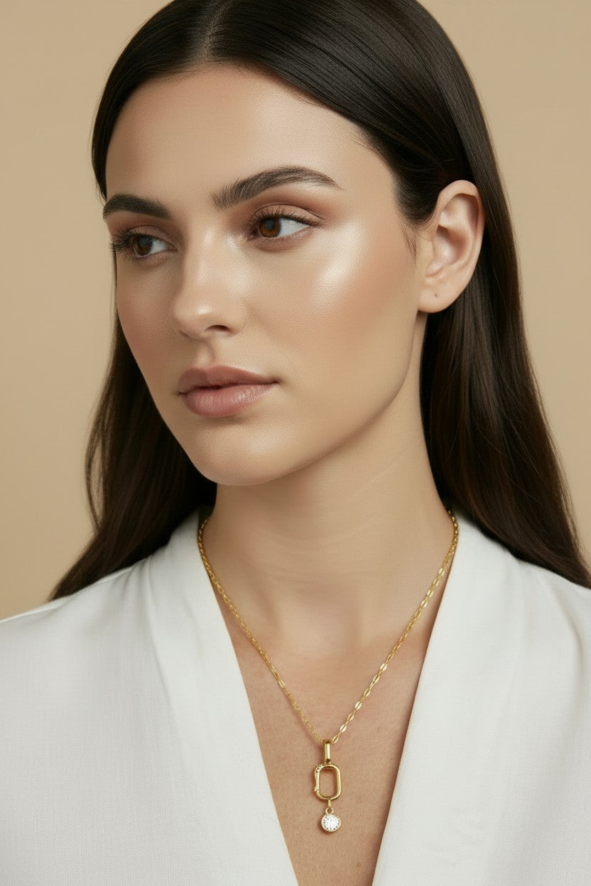 18k Gold Filled Pavé Disc Charm — The Charm That Adds Sparkle to Everything