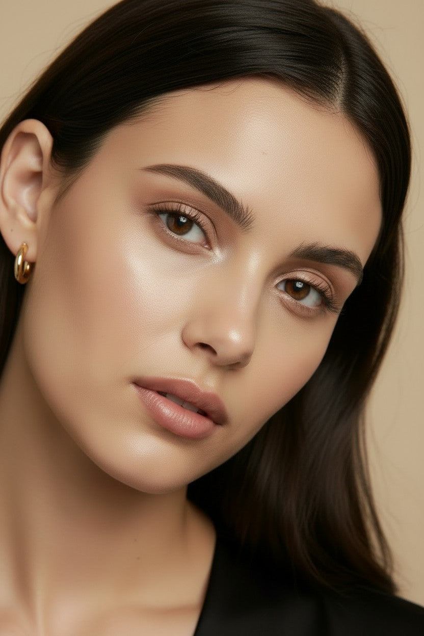 ✨ 18k Gold Filled Mini C-Hoop Earrings — The Classic Shape, Scaled to Everyday Perfection.