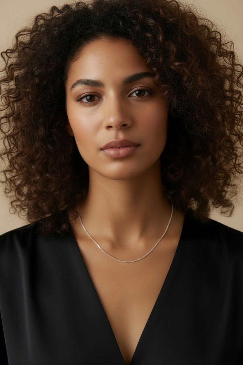 🔗 Sterling Silver Cable Chain Necklace — Five Lengths, One Perfectly Essential Chain
