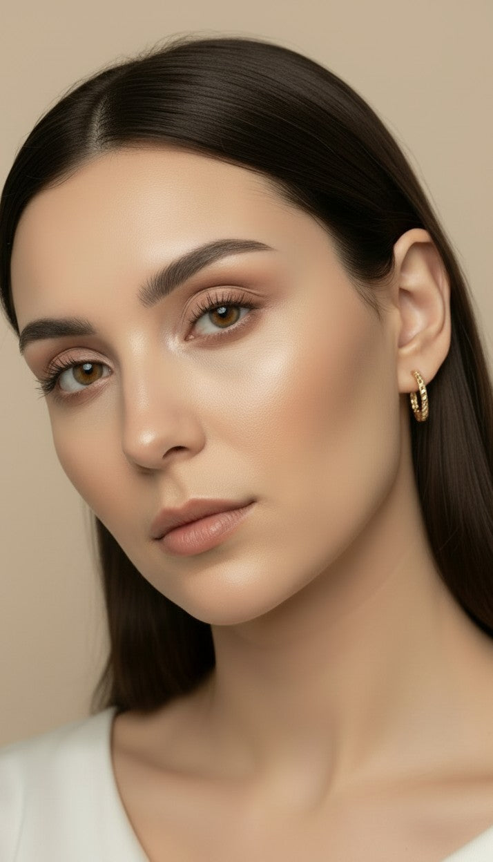 ✨ 18k Gold Filled Cuban Chain Clicker Hoop Earrings — The Classic Link, Curved Into a Hoop. Three Sizes.