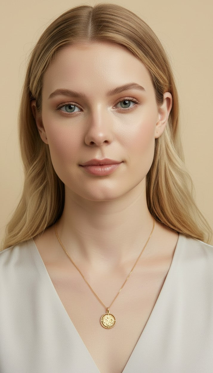 ∞ 18k Gold Filled Infinity Love Medallion Pendant — A Symbol of Forever. A Design Worth Wearing.