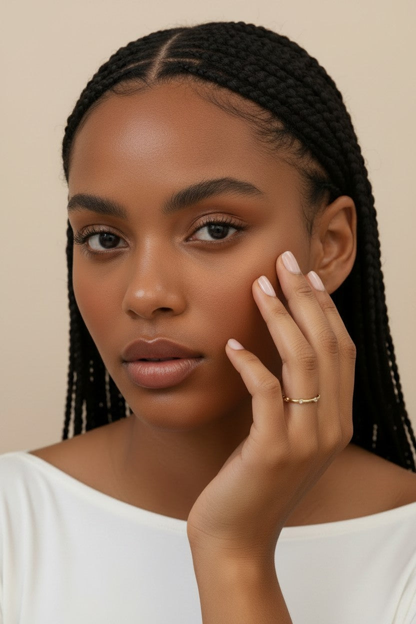 ✨ 18k Gold Filled CZ Dot Band Ring — Sparkle, Evenly Placed. All the Way Around.