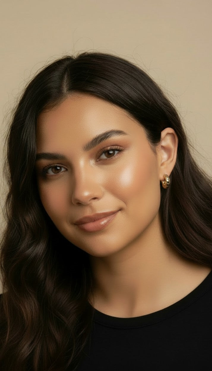 ✨ 18k Gold Filled Ribbon Huggie Hoop Earrings — The Pattern You See Through. The Gold You Can't Look Away From.