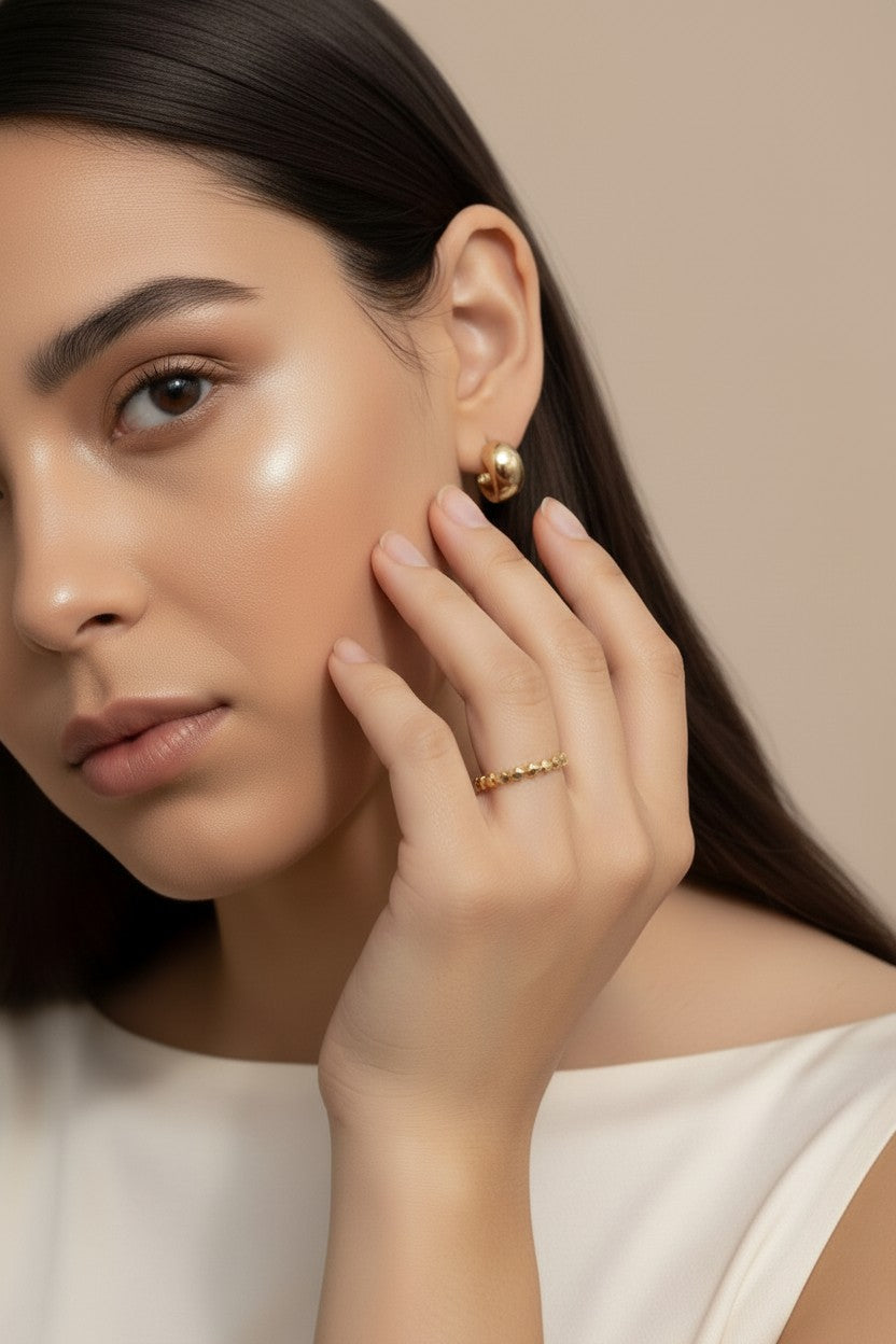 Delicate Gold Star Ring - Perfect for Ring Stacking &amp; Everyday Wear