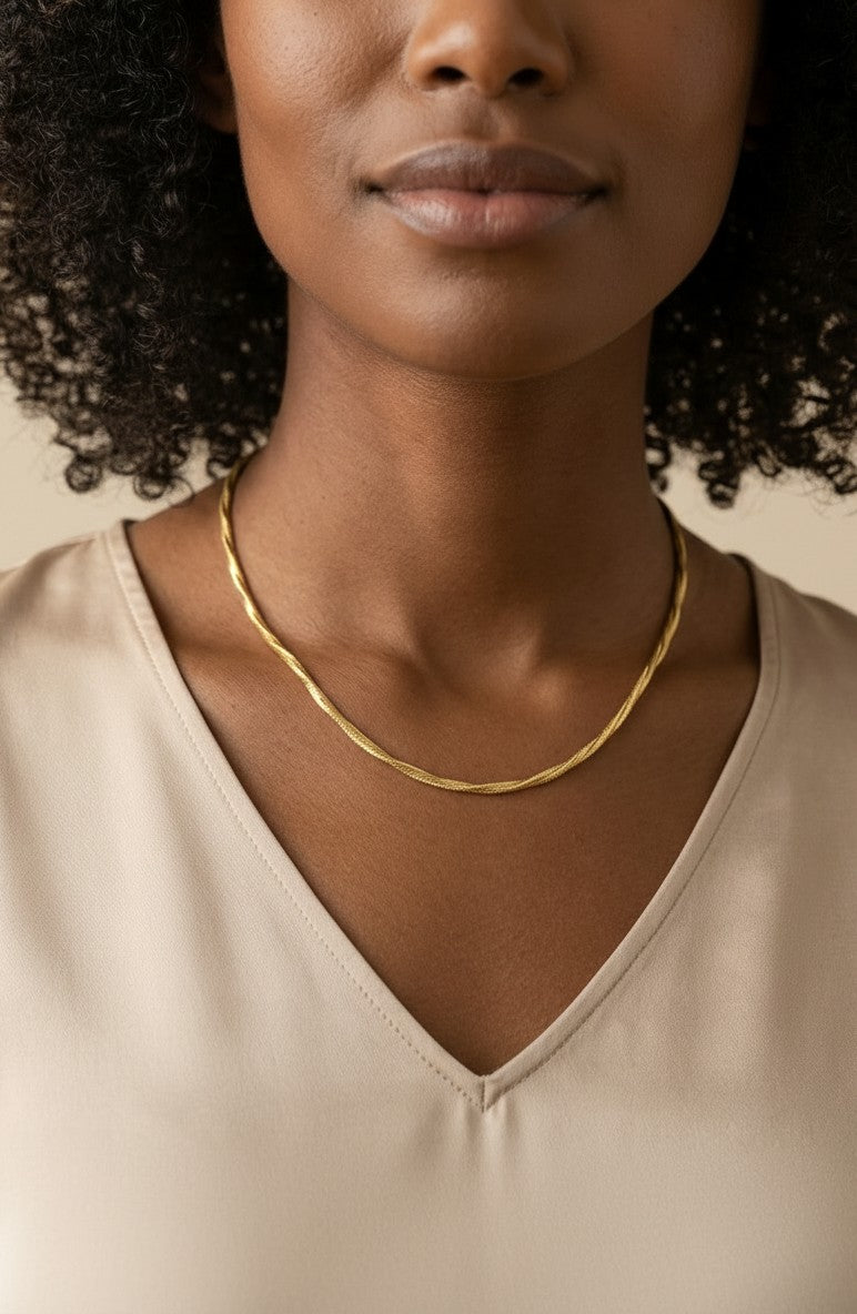 ✨ 18k Gold Filled Square Rope Chain — Limited Production. Four Lengths. One You'll Never Want to Take Off.