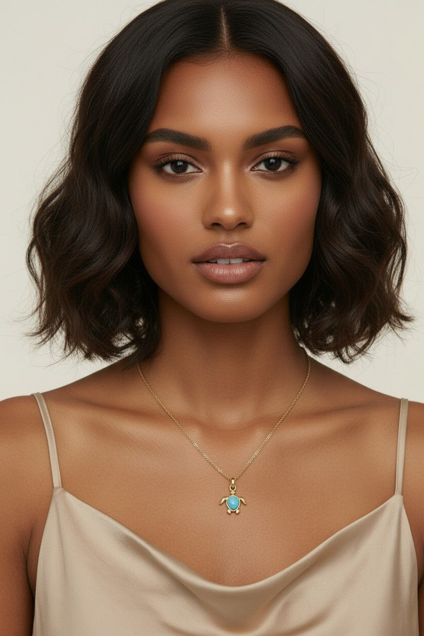 🐢 18k Gold Filled Sea Turtle Charm — Slow Down. Dive Deep. Wear What You Love.