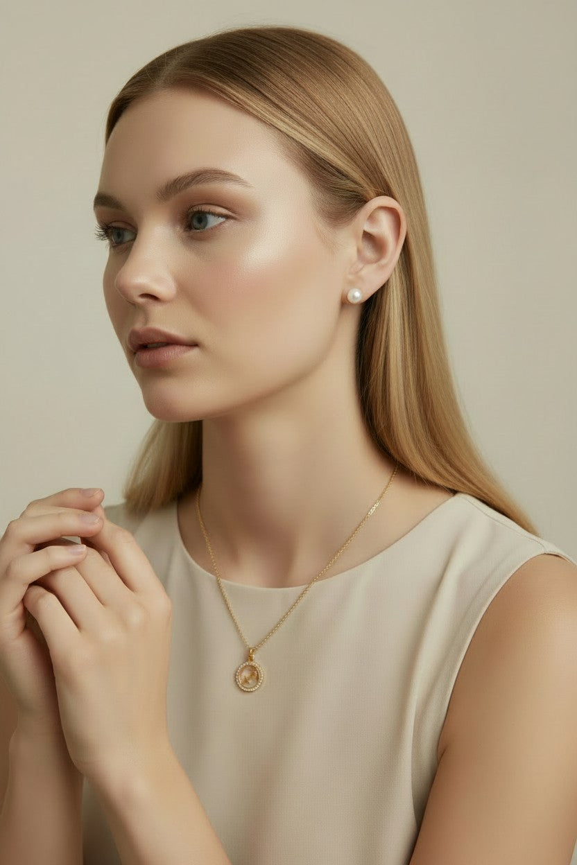 ♐ 18k Gold Filled Mini Sagittarius Zodiac Pendant — The Archer's Arrow. CZ-Edged. Aimed at Everything.