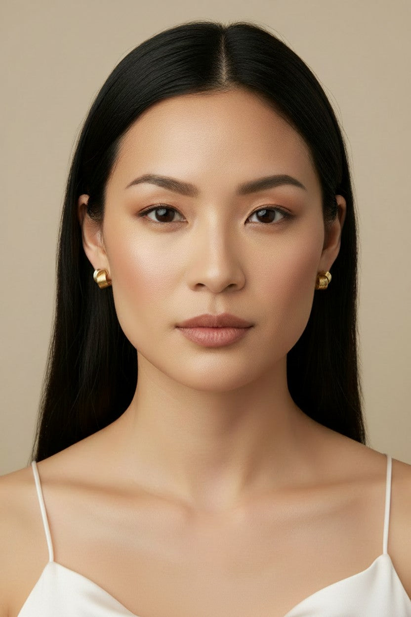 ✨ 18k Gold Filled Wire Knot Stud Earrings — Multiple Strands. One Knot. Endlessly Intricate.