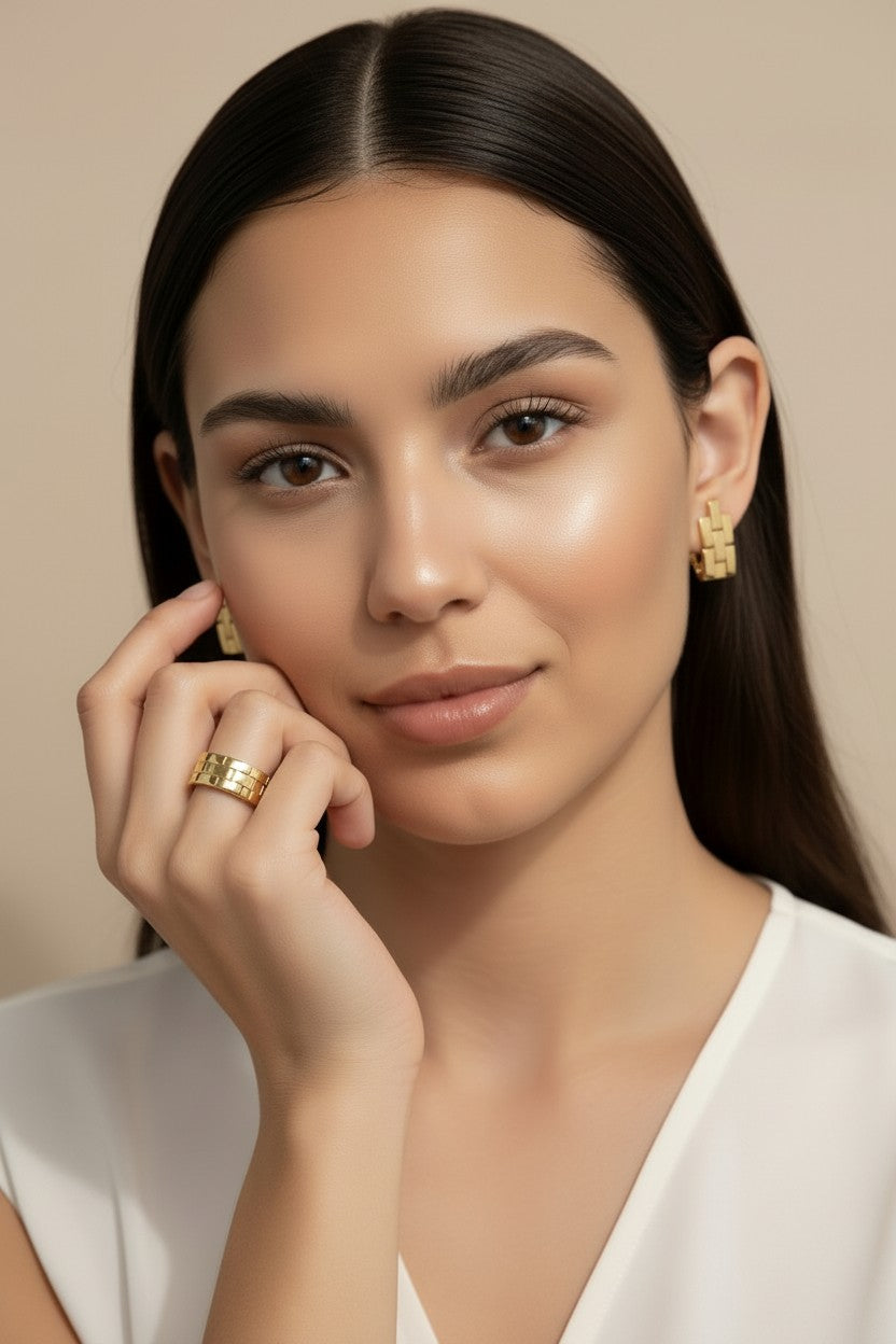 18k Gold Filled Watch Band Ring — Where Fine Watchmaking Meets the Hand That Wears It