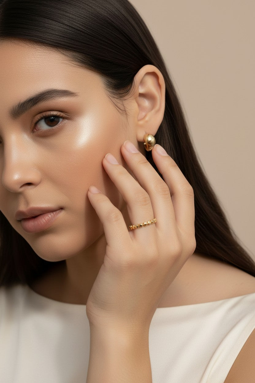 Delicate Gold Star Ring - Perfect for Ring Stacking &amp; Everyday Wear
