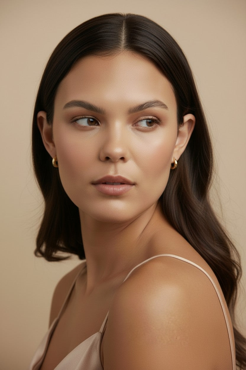 Small Clicker Hoop Earrings - 15mm Everyday Hoops for Women