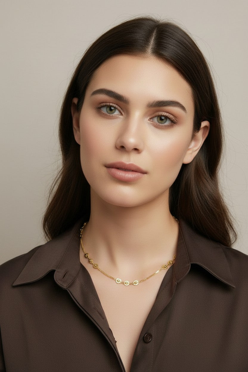 18k Gold Filled Saturn Sphere Necklace — Understated, Celestial &amp; Completely Captivating