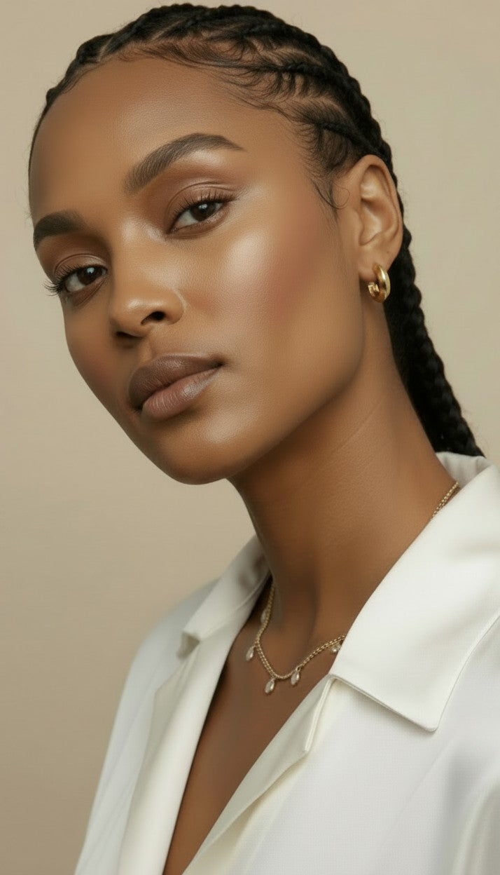 ✨ 18k Gold Filled Faceted Semi-Hoop Earrings — Every Angle Polished. The Small Hoop, Elevated.